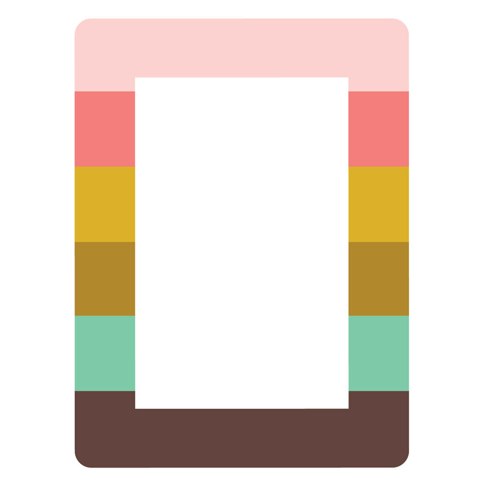 Simple Stories What's Cookin' ? Chipboard Frames (6pcs) (21124) (OUTLET)