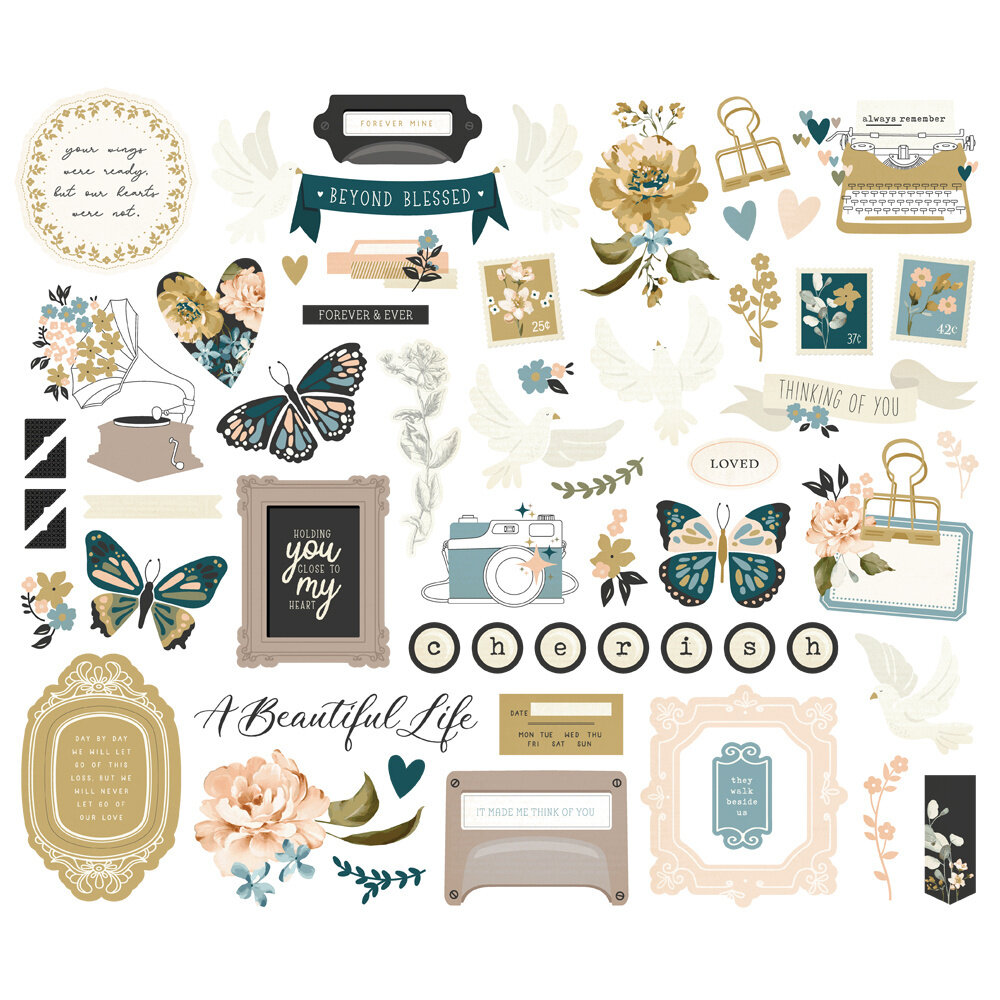 Simple Stories Remember Bits & Pieces (21518) (OUTLET)