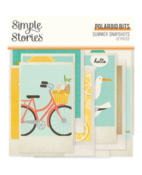 Simple Stories Summer Snapshots Polaroid Bits & Pieces (22020) (OUTLET)