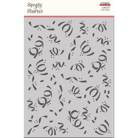Simple Stories Say Cheese Magic Stencil Confetti (22427) (OUTLET)