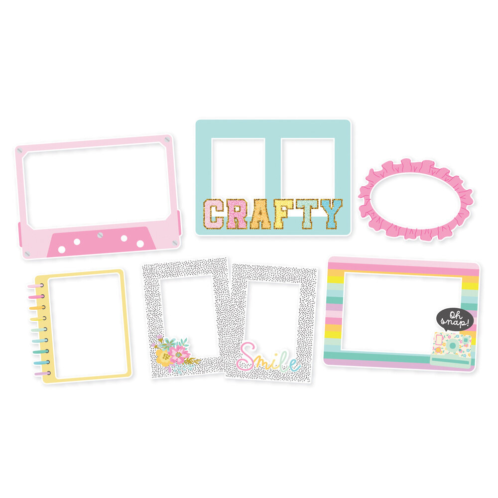 Simple Stories Crafty Things Chipboard Frames (22526) (OUTLET)
