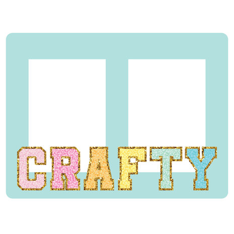 Simple Stories Crafty Things Chipboard Frames (22526) (OUTLET)