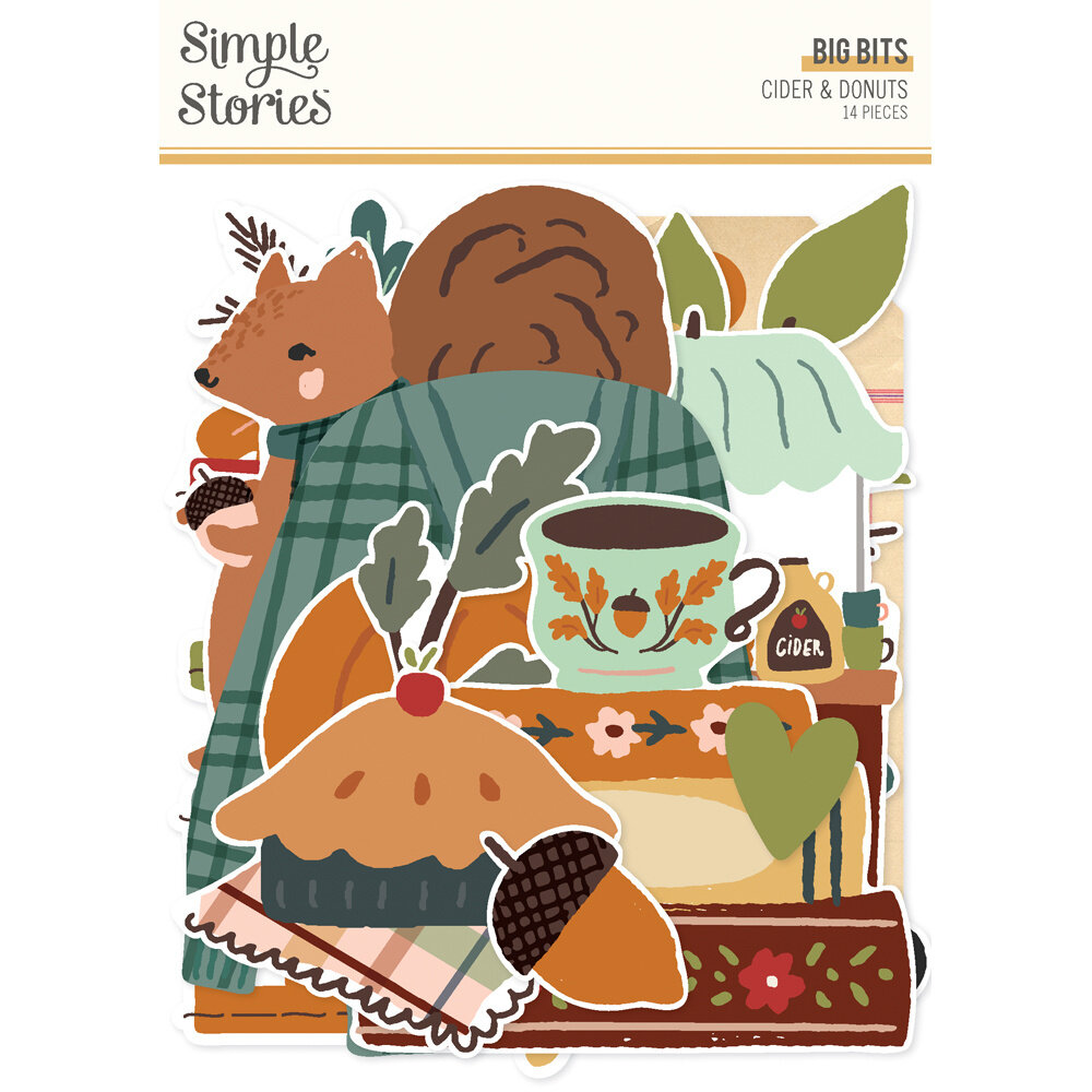 Simple Stories Cider & Donuts Big Bits & Pieces (22922) (OUTLET)