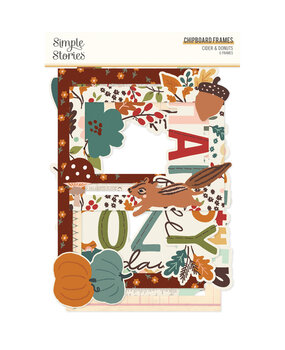 Simple Stories Cider & Donuts Chipboard Frames (22924) (OUTLET)
