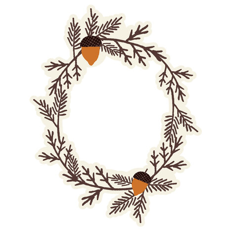 Simple Stories Cider & Donuts Chipboard Frames (22924) (OUTLET)