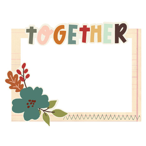 Simple Stories Cider & Donuts Chipboard Frames (22924) (OUTLET)