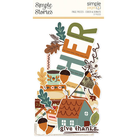 Simple Stories Cider & Donuts Simple Pages Pieces (22929) (OUTLET)