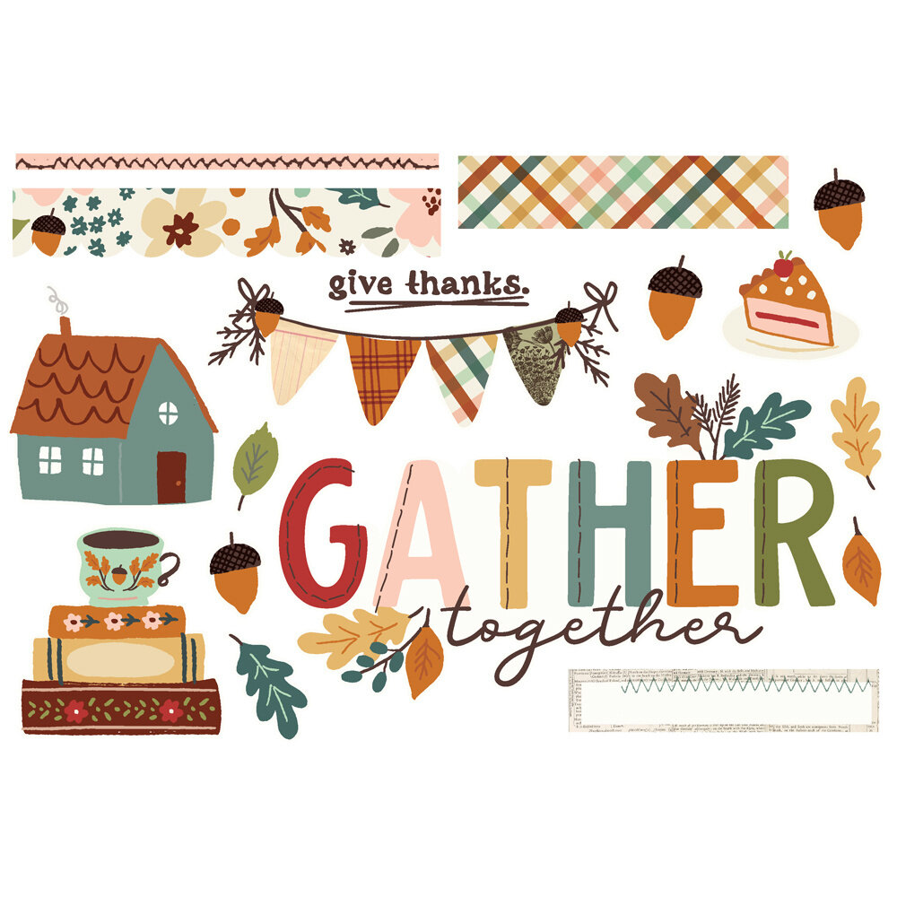 Simple Stories Cider & Donuts Simple Pages Pieces (22929) (OUTLET)