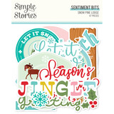 Simple Stories Snow Pine Lodge Sentiment Bits & Pieces (23122) (OUTLET)