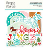 Simple Stories Snow Pine Lodge Sentiment Bits & Pieces (23122) (OUTLET)