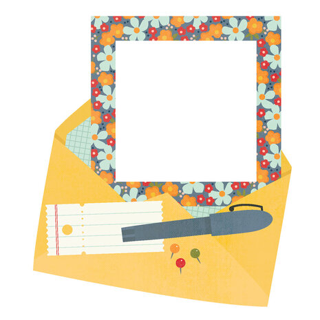 Simple Stories For The Record Chipboard Frames (23525) (OUTLET)