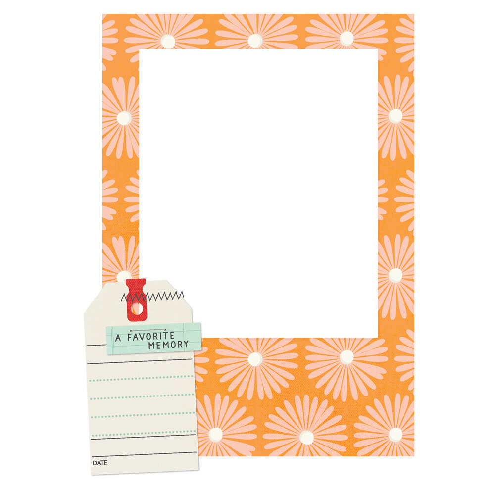 Simple Stories For The Record Chipboard Frames (23525) (OUTLET)