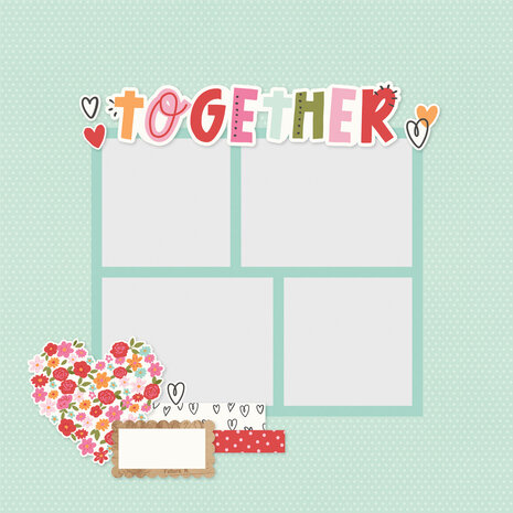 Simple Stories Heartstrings Simple Pages Pieces (23615) (OUTLET)