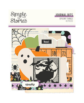 Simple Stories Spooky Things Journal Bits & Pieces (24918) (OUTLET) Simple Stories Spooky Things Journal Bits & Pieces (24918) (OUTLET)