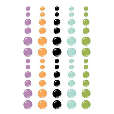 Simple Stories Spooky Things Glossy Enamel Dots (24922) (OUTLET)