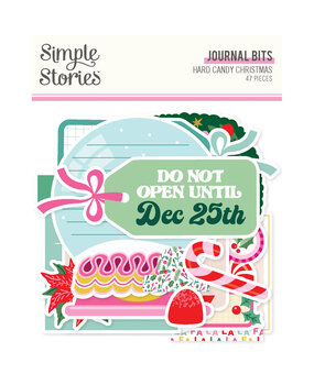 Simple Stories Hard Candy Christmas Journal Bits & Pieces (25619) (OUTLET) Simple Stories Hard Candy Christmas Journal Bits & Pieces (25619) (OUTLET)