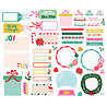 Simple Stories Hard Candy Christmas Journal Bits & Pieces (25619) (OUTLET)