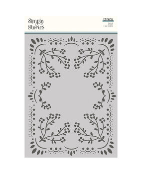 Simple Stories Remember Stencil Doily (21530) (OUTLET)