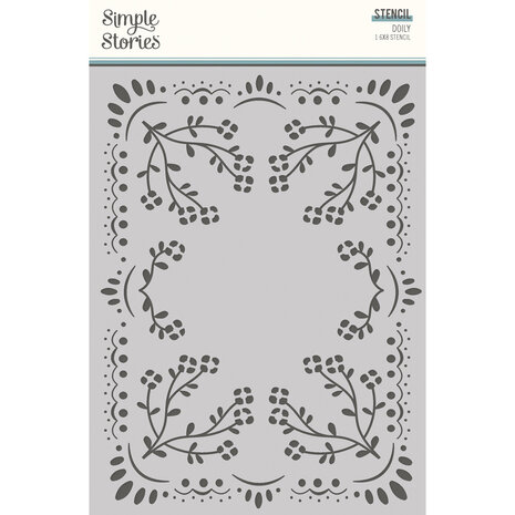 Simple Stories Remember Stencil Doily (21530) (OUTLET)
