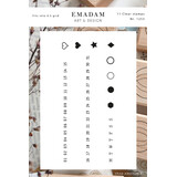 Emadam Clear Stamp Horizontal Month Numbers (1253)