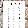 Emadam Clear Stamp Horizontal Month Numbers (1253)