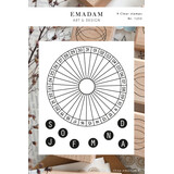 Emadam Clear Stamp Calendar Habit Tracker (1255)