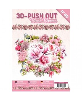 Find It Trading 3D Push-Out Book Blush Blooms (3DPO10060)