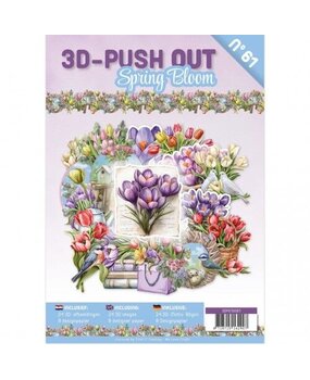 Find It Trading 3D Push-Out Book Spring Bloom (3DPO10061)