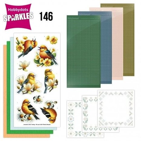 Find It Trading HobbyDots Sparkles Flowers and Bees (SPDO146)