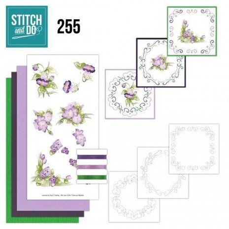 Find It Trading Stitch and Do Purple Blossom (STDO255)