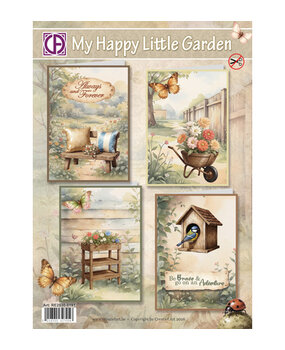 Creatief Art Card Kit My Happy Little Garden (RE2530-0191)