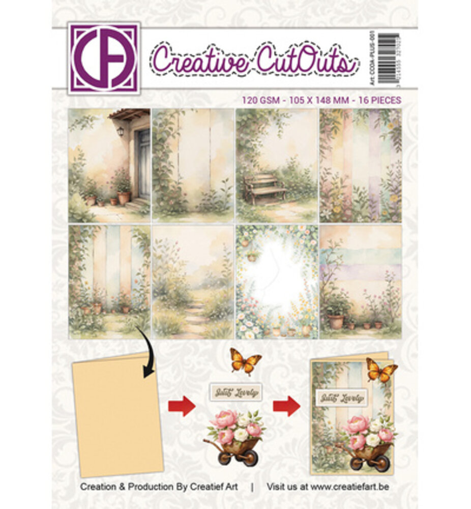 Creatief Art PRE-ORDER My Happy Little Garden A6 Collage Paper (CCOA-PLUS-001) Creatief Art PRE-ORDER My Happy Little Garden A6 Collage Paper (CCOA-PLUS-001)