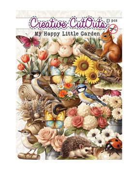 Creatief Art My Happy Little Garden Die-Cuts Creative CutOuts (CCODC-PLUS-001)