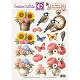 Creatief Art My Happy Little Garden 02 Stansvel (CCO-034)