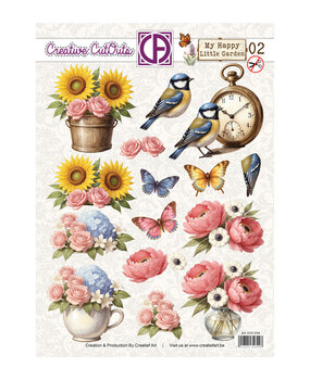 Creatief Art PRE-ORDER My Happy Little Garden 02 Stansvel (CCO-034) Creatief Art PRE-ORDER My Happy Little Garden 02 Stansvel (CCO-034)