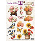 Creatief Art My Happy Little Garden 03 Stansvel (CCO-035)