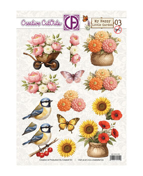 Creatief Art My Happy Little Garden 03 Stansvel (CCO-035)