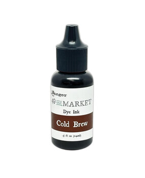 Ranger PRE-ORDER 49 & Market Dye Ink Reinkers Cold Brew (FMI92988)