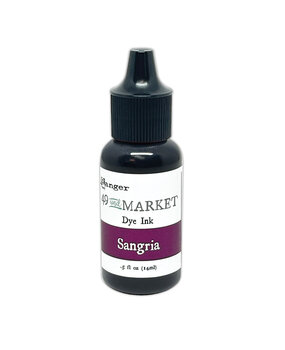 Ranger 49 & Market Dye Ink Reinkers Sangria (FMI93077)