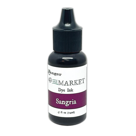 Ranger PRE-ORDER 49 & Market Dye Ink Reinkers Sangria (FMI93077) Ranger PRE-ORDER 49 & Market Dye Ink Reinkers Sangria (FMI93077)