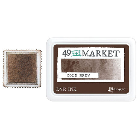Ranger PRE-ORDER 49 & Market Dye Ink Pad Cold Brew (FMP92834)