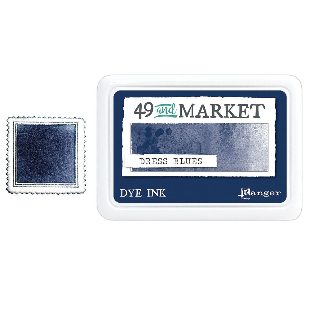 Ranger 49 & Market Dye Ink Pad Dress Blues (FMP92865)