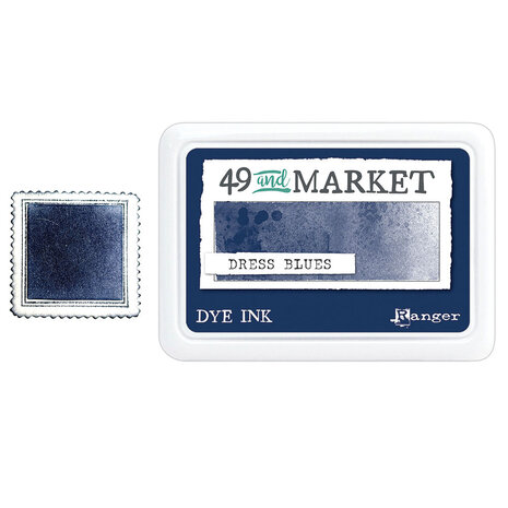 Ranger 49 & Market Dye Ink Pad Dress Blues (FMP92865)