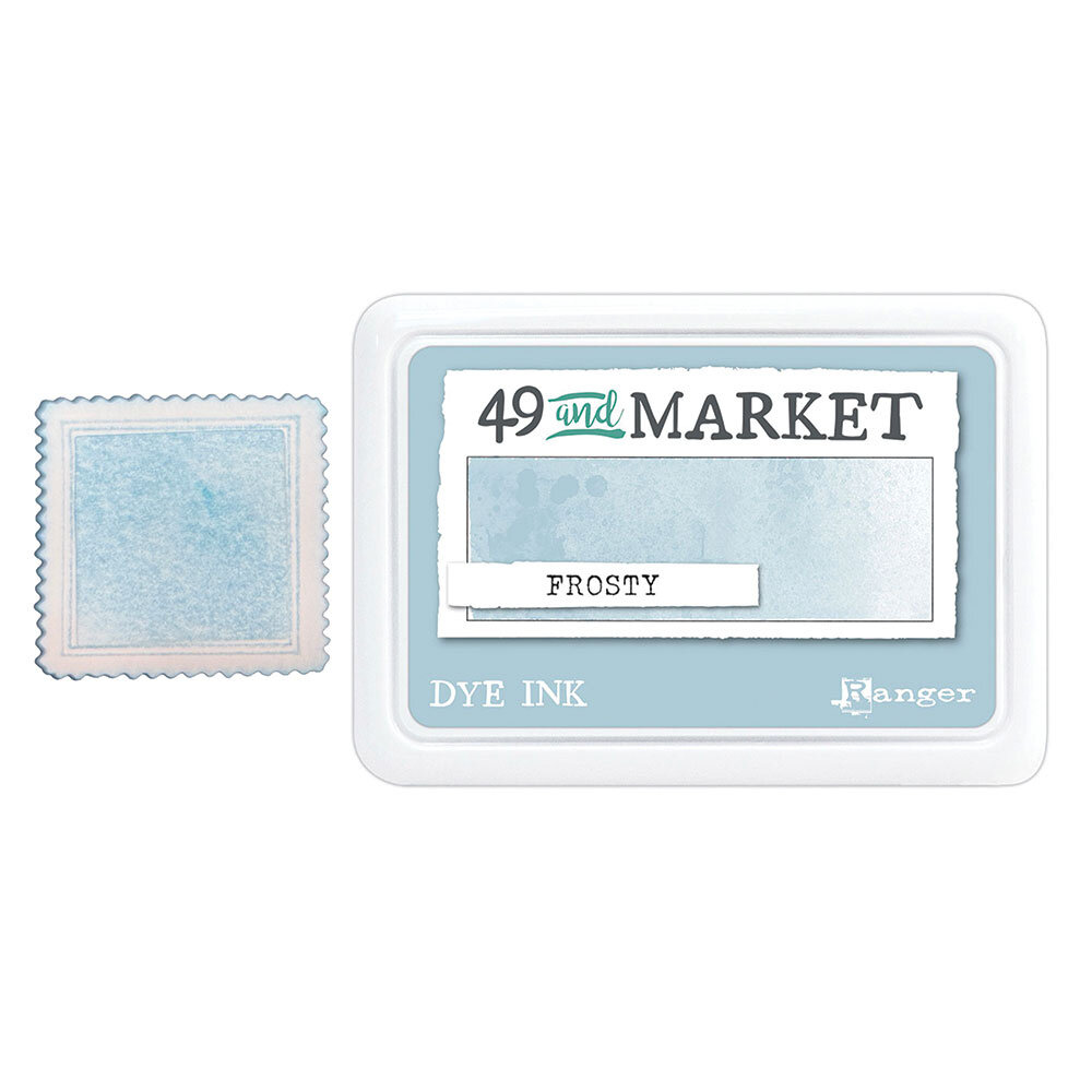 Ranger PRE-ORDER 49 & Market Dye Ink Pad Frosty (FMP92889) Ranger PRE-ORDER 49 & Market Dye Ink Pad Frosty (FMP92889)