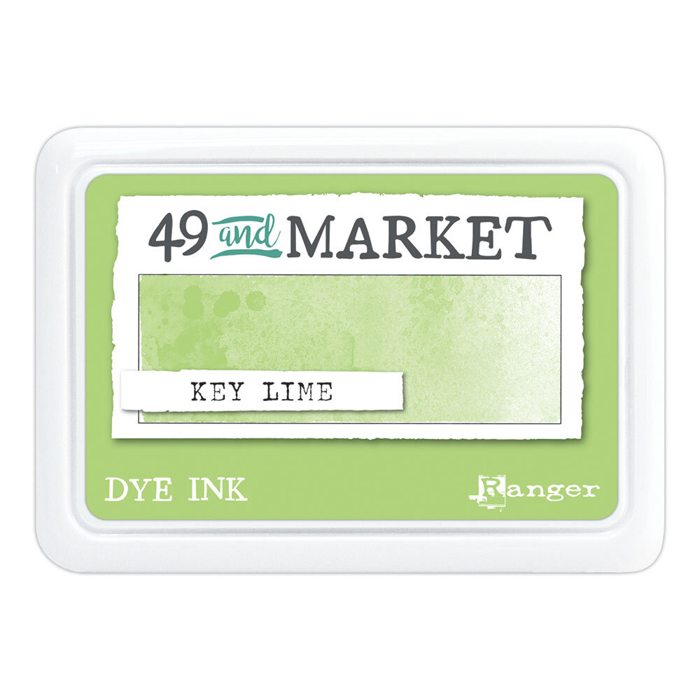 Ranger PRE-ORDER 49 & Market Dye Ink Pad Key Lime (FMP92896) Ranger PRE-ORDER 49 & Market Dye Ink Pad Key Lime (FMP92896)