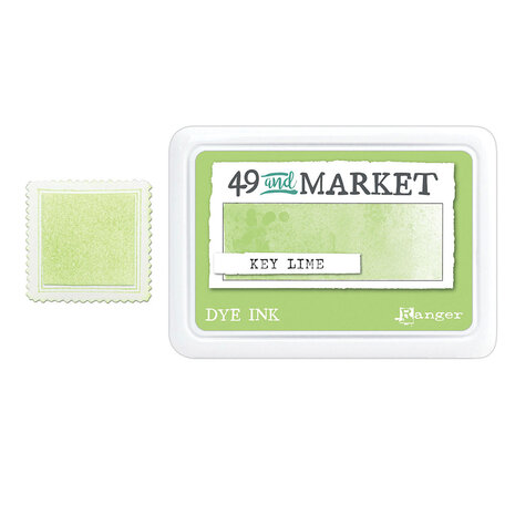 Ranger PRE-ORDER 49 & Market Dye Ink Pad Key Lime (FMP92896) Ranger PRE-ORDER 49 & Market Dye Ink Pad Key Lime (FMP92896)