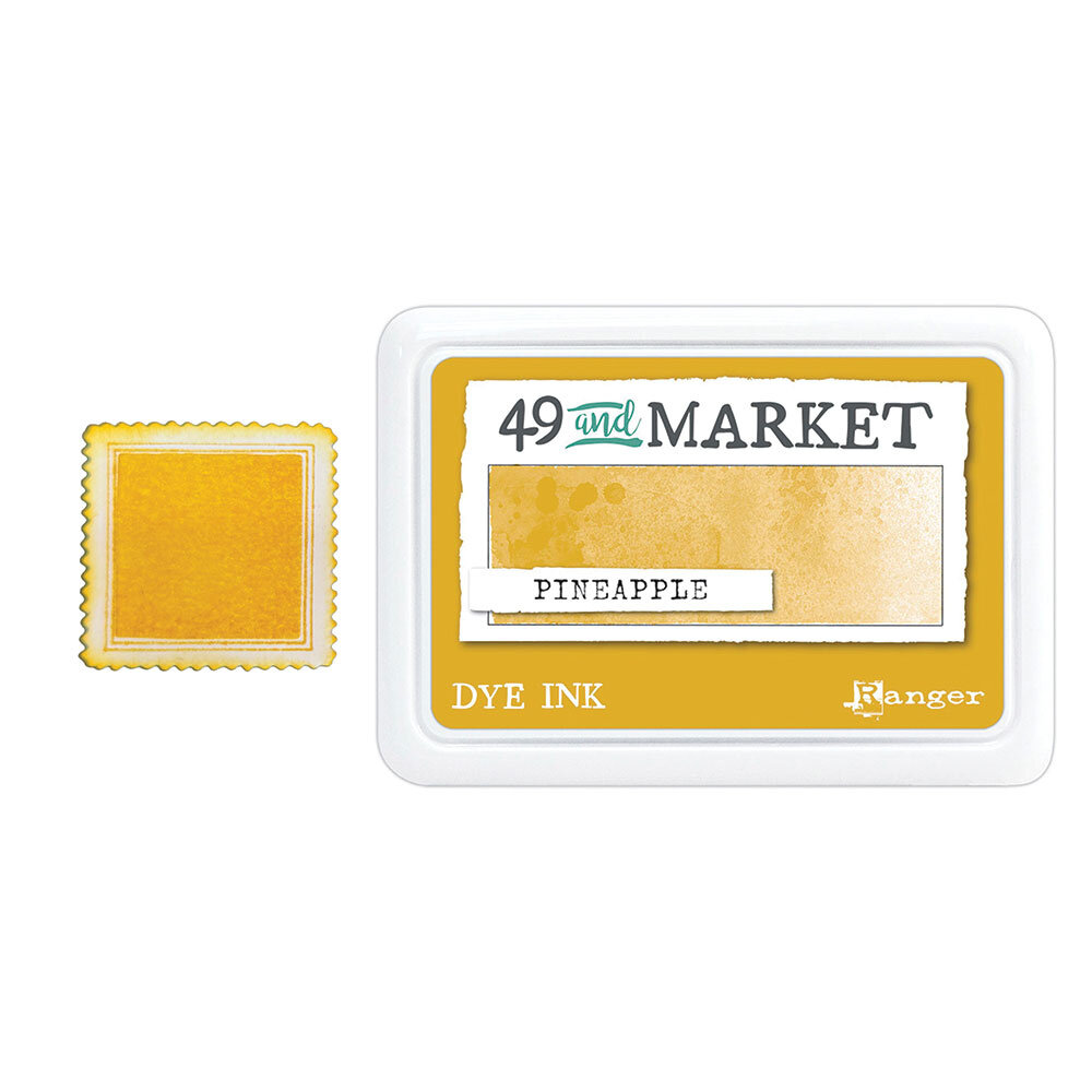 Ranger PRE-ORDER 49 & Market Dye Ink Pad Pineapple (FMP92902)