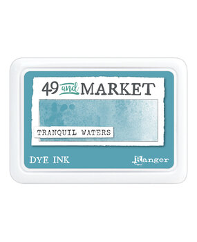 Ranger PRE-ORDER 49 & Market Dye Ink Pad Tranquil Waters (FMP93725) Ranger PRE-ORDER 49 & Market Dye Ink Pad Tranquil Waters (FMP93725)