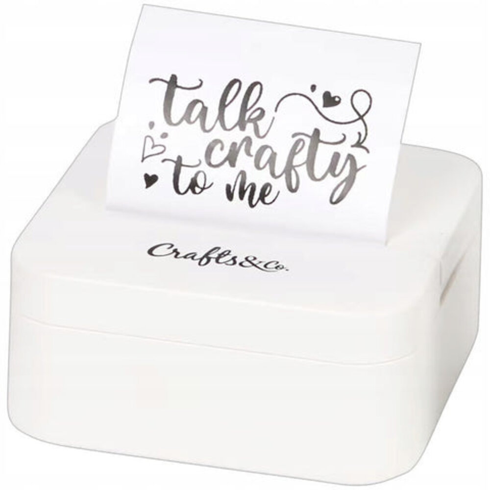 Crafts & Co. Mini Pocket Printer White (3210817)