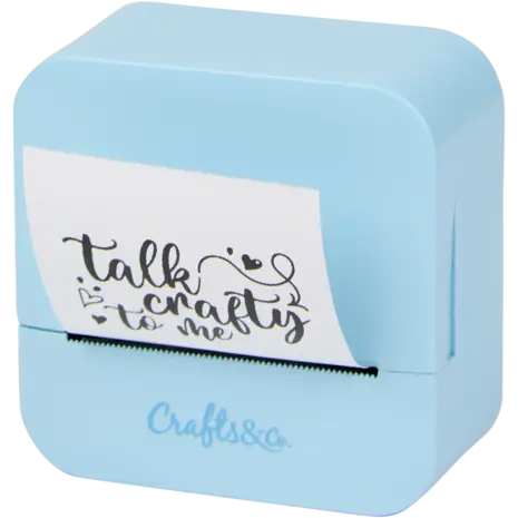 Crafts & Co. Mini Pocket Printer Blue (3210817)